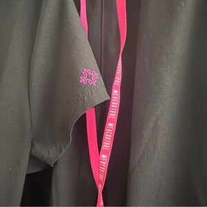 Black Top with Pants uniform set